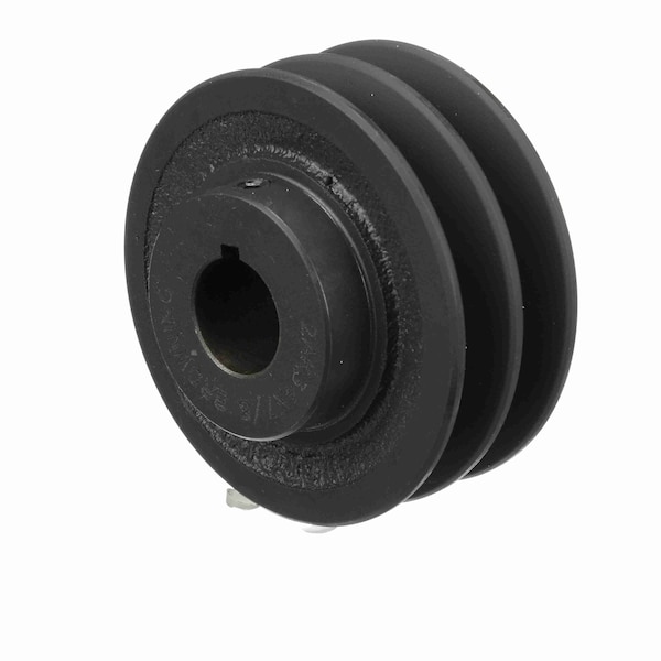 2 Groove Cast Iron Fhp - Finished Bore Sheave, 2AK34X7/8